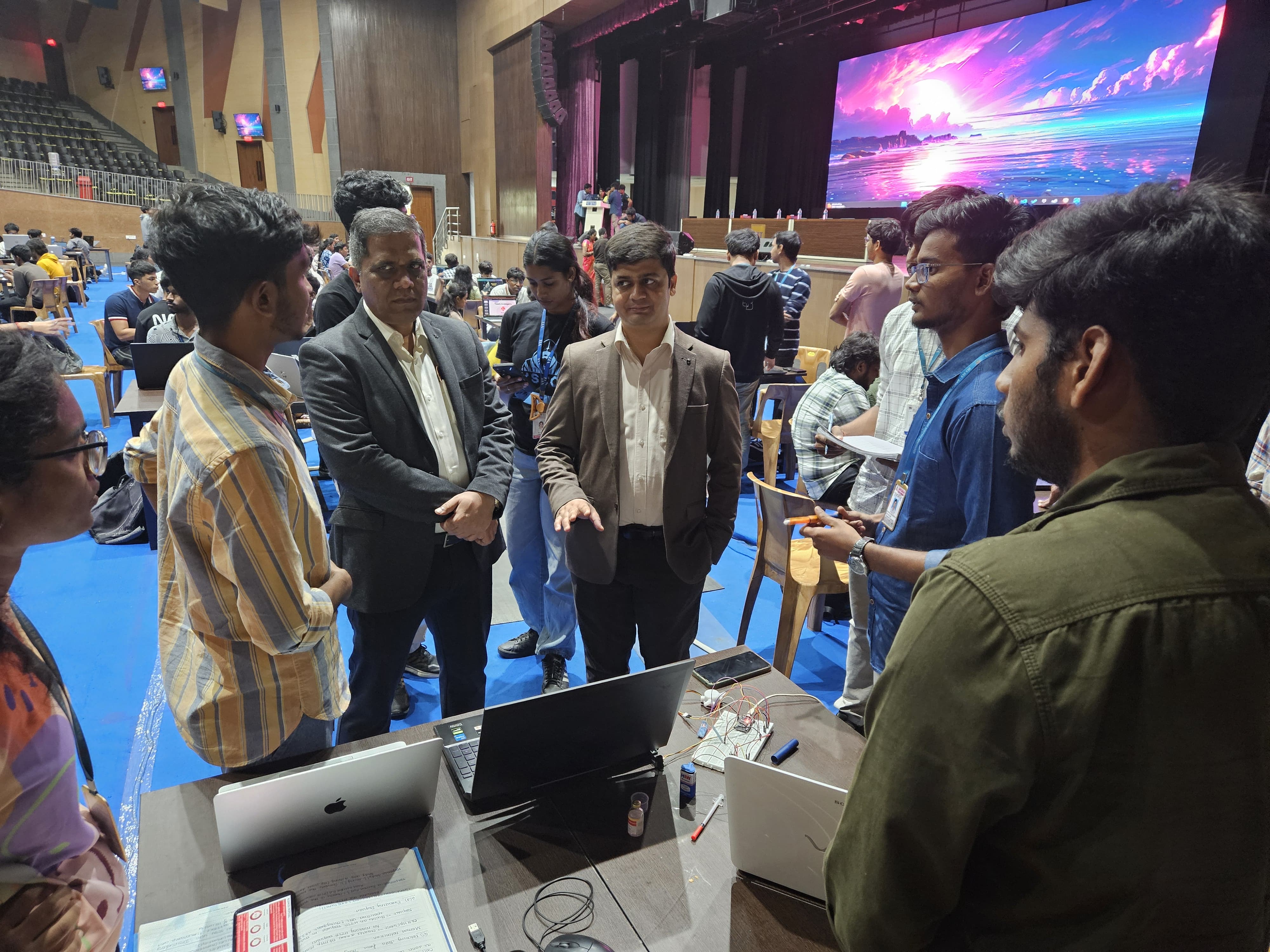 Team presenting